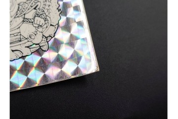 当時物　印刷途中　ビックリマン　悪魔VS天使シール　ワンダーマリア　パチ物のアンカットシート　(R-089215)