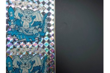 当時物　ビックリマン　悪魔VS天使シール　ワンダーマリア　パチ物のアンカットシート　(R-089216)