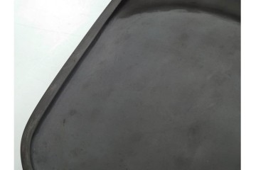 中国　唐物　雲龍文と石眼が見事な瑞渓硯　唐木箱付き　(R-089219)