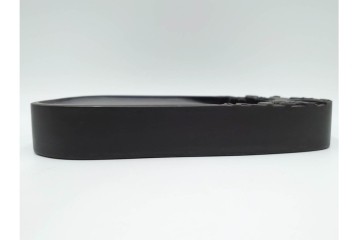 中国　唐物　雲龍文と石眼が見事な瑞渓硯　唐木箱付き　(R-089219)