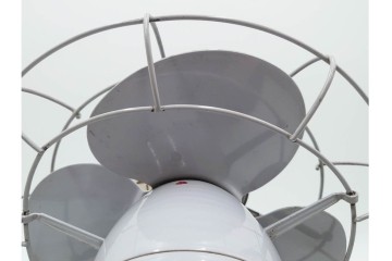 日立(HITACHI)　M-6020　3枚羽　レトロなデスクファン　(R-089221)