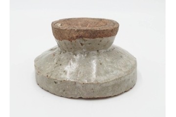 李朝　白磁　鳥形など意匠違いの餅型・菓子型6点セット　(R-089229)