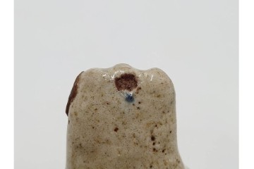 李朝　白磁　鳥形など意匠違いの餅型・菓子型6点セット　(R-089229)