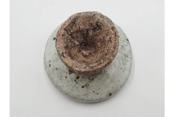 李朝　白磁　鳥形など意匠違いの餅型・菓子型6点セット　(R-089229)