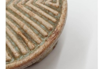 李朝　白磁　鳥形など意匠違いの餅型・菓子型6点セット　(R-089229)
