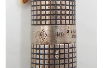 PARKER(パーカー)　STERLING925・14K(14金・585)　MONTBLANC(モンブラン)　ノブレス　デザインが異なる万年筆4点セット　ケース付き　(R-089231)