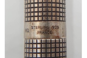 PARKER(パーカー)　STERLING925・14K(14金・585)　MONTBLANC(モンブラン)　ノブレス　デザインが異なる万年筆4点セット　ケース付き　(R-089231)