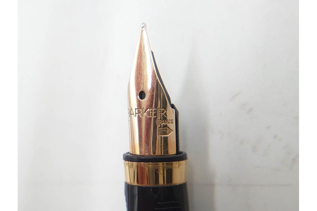 PARKER(パーカー)　STERLING925・14K(14金・585)　MONTBLANC(モンブラン)　ノブレス　デザインが異なる万年筆4点セット　ケース付き　(R-089231)