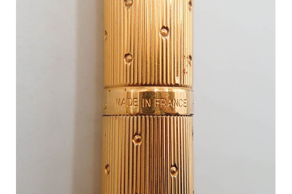 PARKER(パーカー)　STERLING925・14K(14金・585)　MONTBLANC(モンブラン)　ノブレス　デザインが異なる万年筆4点セット　ケース付き　(R-089231)