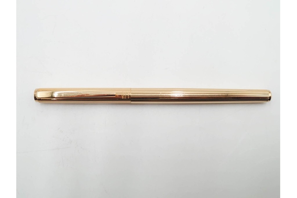 PARKER(パーカー)　STERLING925・14K(14金・585)　MONTBLANC(モンブラン)　ノブレス　デザインが異なる万年筆4点セット　ケース付き　(R-089231)