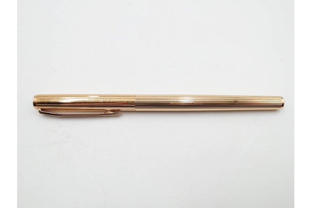 PARKER(パーカー)　STERLING925・14K(14金・585)　MONTBLANC(モンブラン)　ノブレス　デザインが異なる万年筆4点セット　ケース付き　(R-089231)