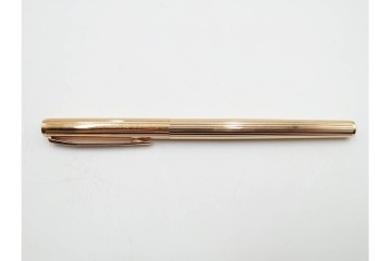 PARKER(パーカー)　STERLING925・14K(14金・585)　MONTBLANC(モンブラン)　ノブレス　デザインが異なる万年筆4点セット　ケース付き　(R-089231)