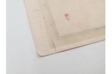 戦前　見本　石版画　美人画など色鮮やかな引札26枚セット　(R-089232)