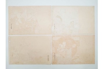 戦前　見本　石版画　美人画など色鮮やかな引札26枚セット　(R-089233)