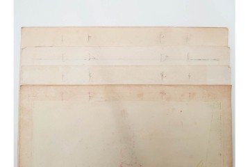 戦前　見本　石版画　美人画など色鮮やかな引札26枚セット　(R-089233)