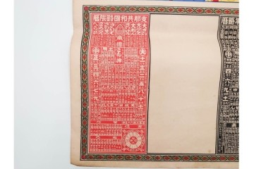 戦前　石版画　大判　酒票・略歴付き引札など14枚セット　(R-089235)