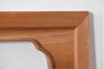 ヴィンテージ建具　昭和後期　井波彫刻　成彬作　縁起の良い松竹梅図の欄間2枚セット　(R-089245)