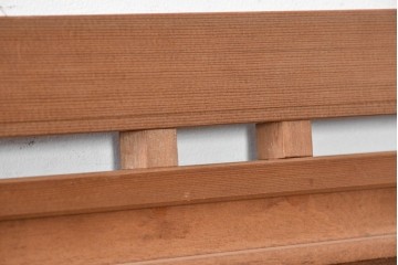 ヴィンテージ建具　昭和後期　井波彫刻　幅約2.1m　和の趣を深める松竹梅図の彫刻欄間2枚セット　(R-089252)