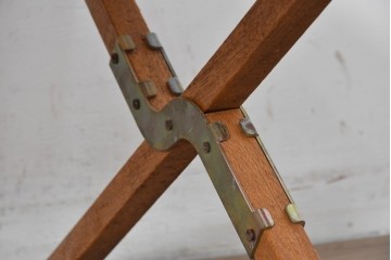 和製ヴィンテージ　店舗什器としてもおすすめの折り畳み式の簡易ベッド　(R-089308)