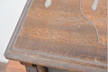 和製アンティーク　大正期から昭和初期　重厚な計器盤の表情が味わい深い真空管ラジオ　(R-089312)