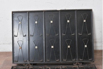 イギリスアンティーク　1910年から1920年頃　McCaskey Register Company(マカスキー・レジスター・カンパニー)　インダストリアルデザインのファイルケース　(R-089325)