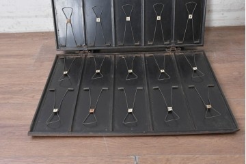 イギリスアンティーク　1910年から1920年頃　McCaskey Register Company(マカスキー・レジスター・カンパニー)　インダストリアルデザインのファイルケース　(R-089325)
