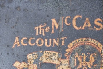 イギリスアンティーク　1910年から1920年頃　McCaskey Register Company(マカスキー・レジスター・カンパニー)　インダストリアルデザインのファイルケース　(R-089325)