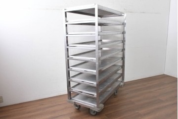 和製ヴィンテージ　無骨な質感が格好いいトレイラックカート　(R-089359)