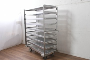 和製ヴィンテージ　無骨な質感が格好いいトレイラックカート　(R-089359)