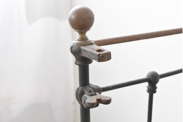 フランスアンティーク　組み立て式ベビーベッド　※ディスプレイ用　(R-089361)