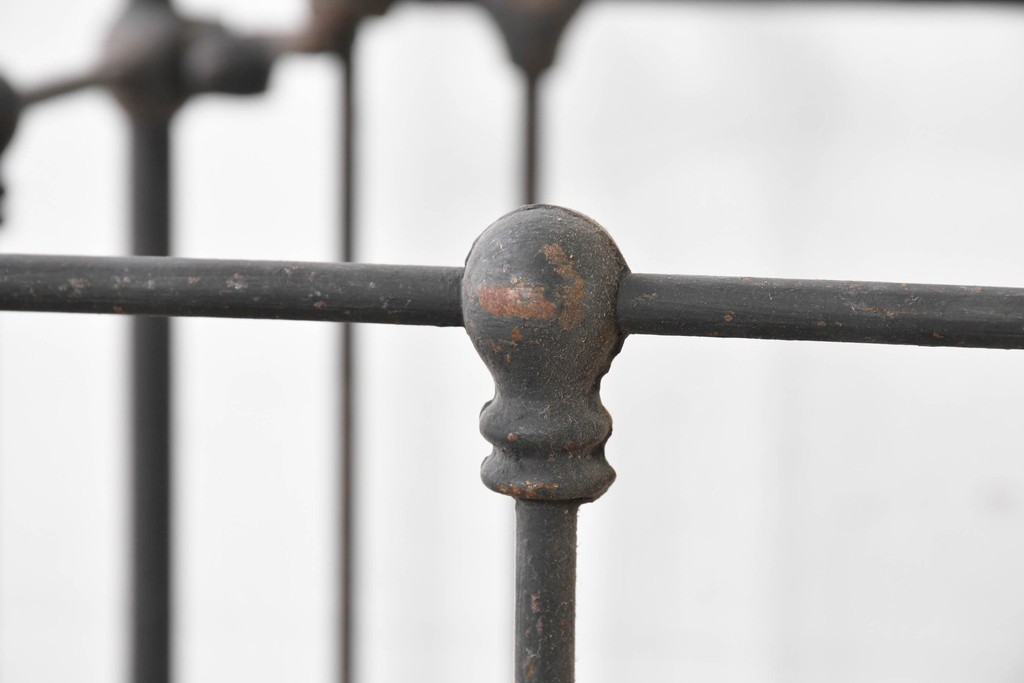 フランスアンティーク　組み立て式ベビーベッド　※ディスプレイ用　(R-089361)