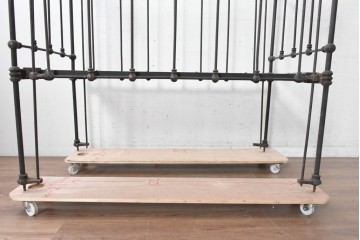 フランスアンティーク　組み立て式ベビーベッド　※ディスプレイ用　(R-089361)