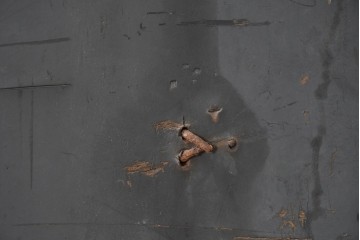 ヴィンテージ　希少!　詳細不明　RA 10062/RA　航空機のプロペラと思われる無骨な雰囲気のブレード　※ディスプレイ用　(R-089362)