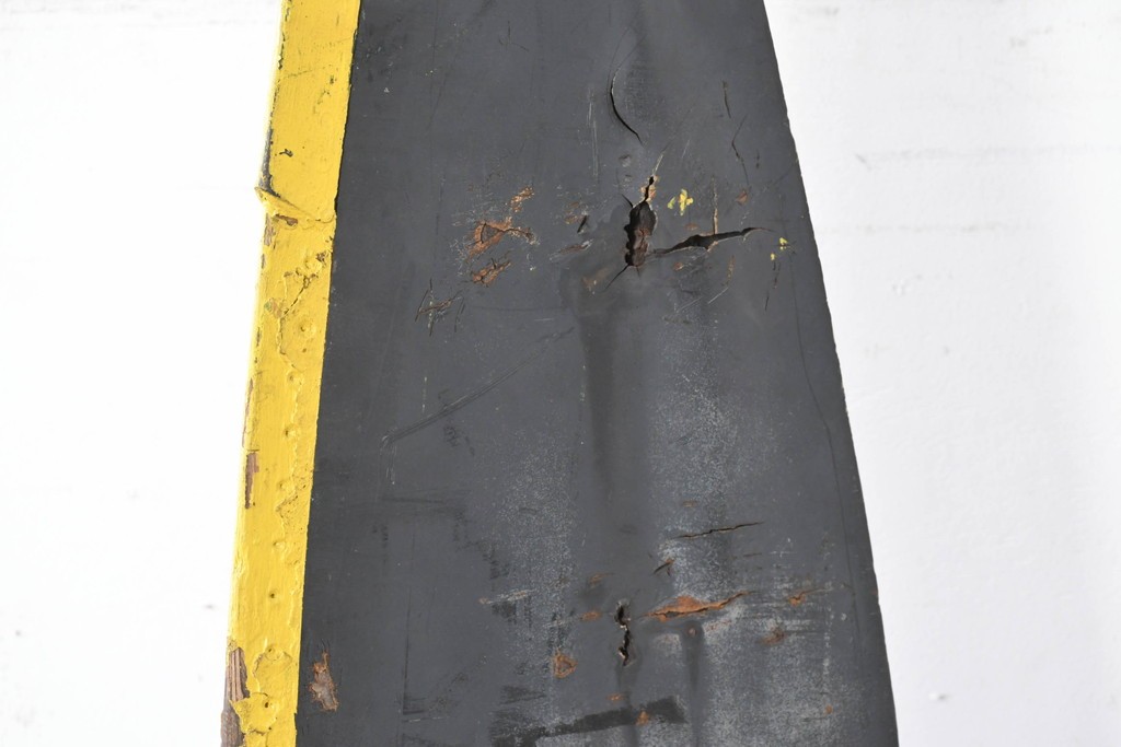 ヴィンテージ　希少!　詳細不明　RA 10062/RA　航空機のプロペラと思われる無骨な雰囲気のブレード　※ディスプレイ用　(R-089363)
