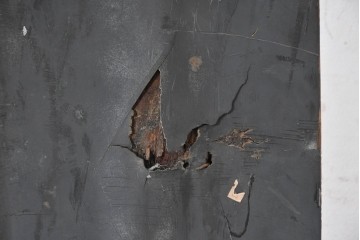 ヴィンテージ　希少!　詳細不明　RA 10062/RA　航空機のプロペラと思われる無骨な雰囲気のブレード　※ディスプレイ用　(R-089363)
