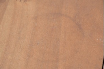 デンマークヴィンテージ　希少!!　skovby(スコービー)　チェリー材　丸みのある天板が上品なエクステンションテーブル　(R-089366)