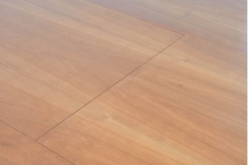 デンマークヴィンテージ　希少!!　skovby(スコービー)　チェリー材　丸みのある天板が上品なエクステンションテーブル　(R-089366)