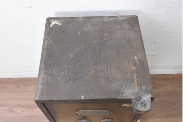 イギリスアンティーク　MIDLAND SAFE Co.(ミッドランド・セーフ)　重厚な佇まいの金庫　(R-089369)