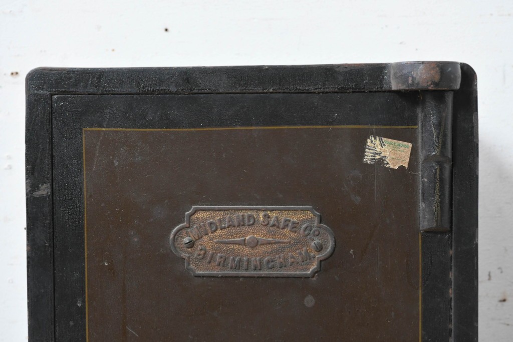 イギリスアンティーク　MIDLAND SAFE Co.(ミッドランド・セーフ)　重厚な佇まいの金庫　(R-089369)