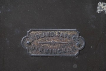 イギリスアンティーク　MIDLAND SAFE Co.(ミッドランド・セーフ)　重厚な佇まいの金庫　(R-089369)