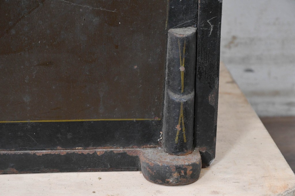 イギリスアンティーク　MIDLAND SAFE Co.(ミッドランド・セーフ)　重厚な佇まいの金庫　(R-089369)