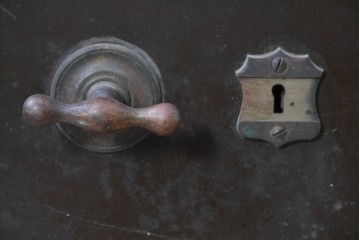 イギリスアンティーク　MIDLAND SAFE Co.(ミッドランド・セーフ)　重厚な佇まいの金庫　(R-089369)