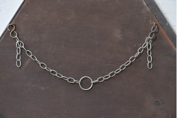 イギリスアンティーク　1920年頃　オーク材　八角形フレームがクラシカルなウォールミラー　(R-089375)
