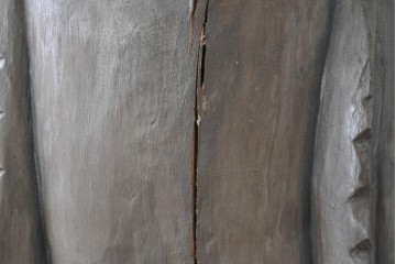  新古品　バリ島　特注製作品　高さ約2mのシガーストアインディアンの大型オブジェ　(R-089384)