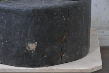  新古品　バリ島　特注製作品　高さ約2mのシガーストアインディアンの大型オブジェ　(R-089384)