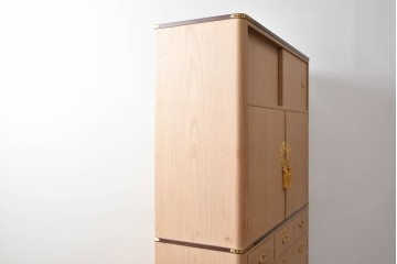 中古　大阪泉州桐箪笥　胴丸　上品な佇まいが魅力の着物箪笥　定価約120万円　(R-089399)