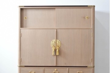 中古　大阪泉州桐箪笥　胴丸　上品な佇まいが魅力の着物箪笥　定価約120万円　(R-089399)