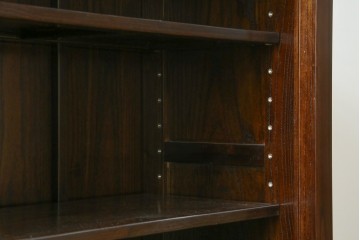 中古　美品　水屋箪笥　格子戸の意匠が趣深いサイドボード　(R-089400)