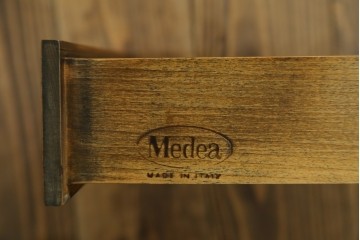 中古　美品　イタリア高級家具　メデア(Medea)　2way拡張式コンソールテーブル　定価約120万円以上　(R-089401)