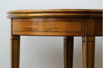 中古　美品　イタリア高級家具　メデア(Medea)　2way拡張式コンソールテーブル　定価約120万円以上　(R-089401)